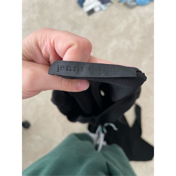 Jenni Kayne Kate Crepe V Neck Long Sleeve Maxi Dress - Picture 5 of 6